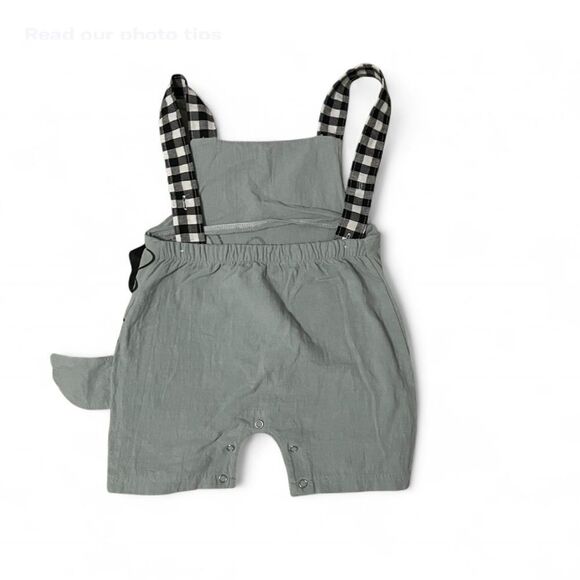 Baby Boy Dinosaur Romper – Size 6-9 Months, New Without Tag - Picture 3 of 3